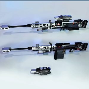 Kraber .50-Cal Sniper-APEX Legends&Titanfall video game Weapon Replica props | 3D printing 1:1 real model