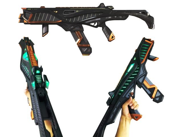 R-99 SMG Reactive Skin-APEX Legends&Titanfall video game Weapon Replica props | 3D printing 1:1 real model
