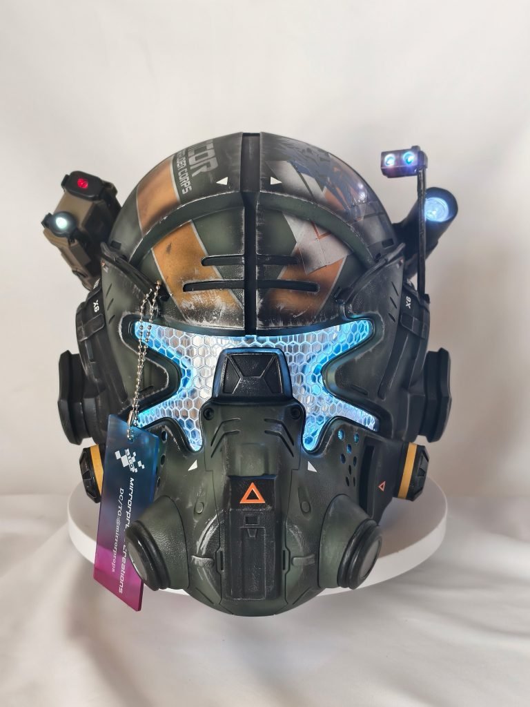 Jack Cooper Pilot Helmet + Full Set of Cosplay Full Body Decoration 1:1 Props, Titanfall 2