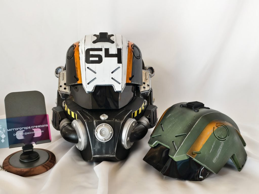 Titanfall 2 Droz & Militia Pilot helmet + Body armor