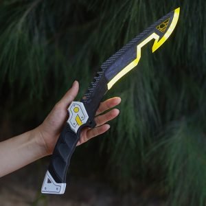 Bangalore Cold Steel Dagger-Apex Legends Heirloom - Game Weapon Replica Luminous Neon Yellow