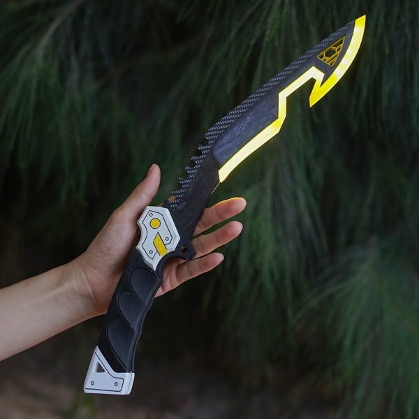 Bangalore Cold Steel Dagger-Apex Legends Heirloom - Game Weapon Replica Luminous Neon Yellow