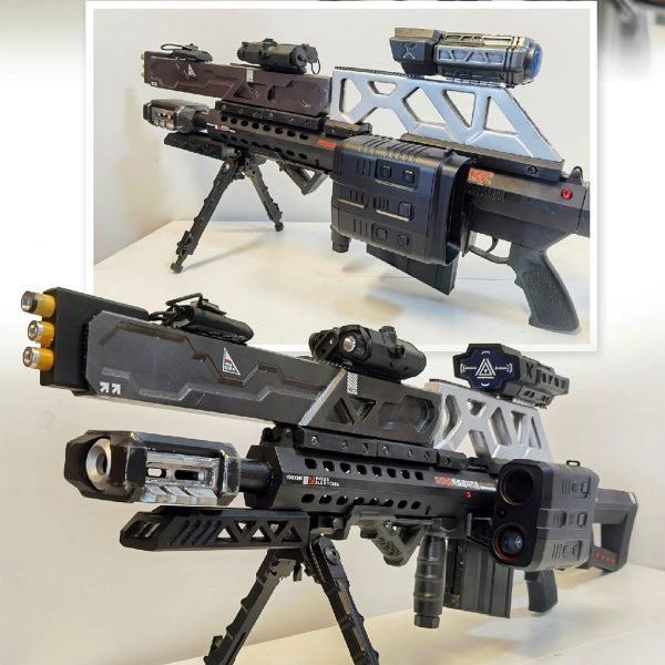 Barrett M82A1-Cyberpunk 2077’s video game Weapon Replica props | 3D printing 1:1 real model