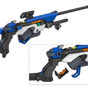 Ana's Biotic Rifle Weapon Replica in Overwatch | 3D printing 1:1 real model