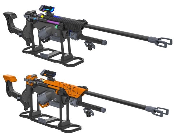Ana's Biotic Rifle Weapon Replica in Overwatch | 3D printing 1:1 real model