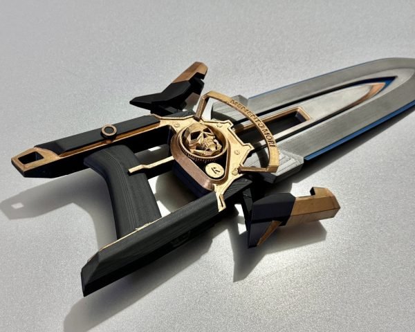 Cobalt Katar unique weapon skin in APEX Legends | Premium 3D Printed + Hand-Painted Models