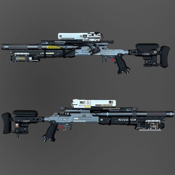 Ashura Sniper Rifle-Cyberpunk 2077’s video game Weapon Replica props | 3D printing 1:1 real model