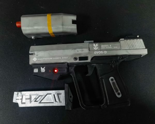 M6G Magnum Semi Auto Halo：Reach video game Weapon Replica props | 3D printing 1:1 real model