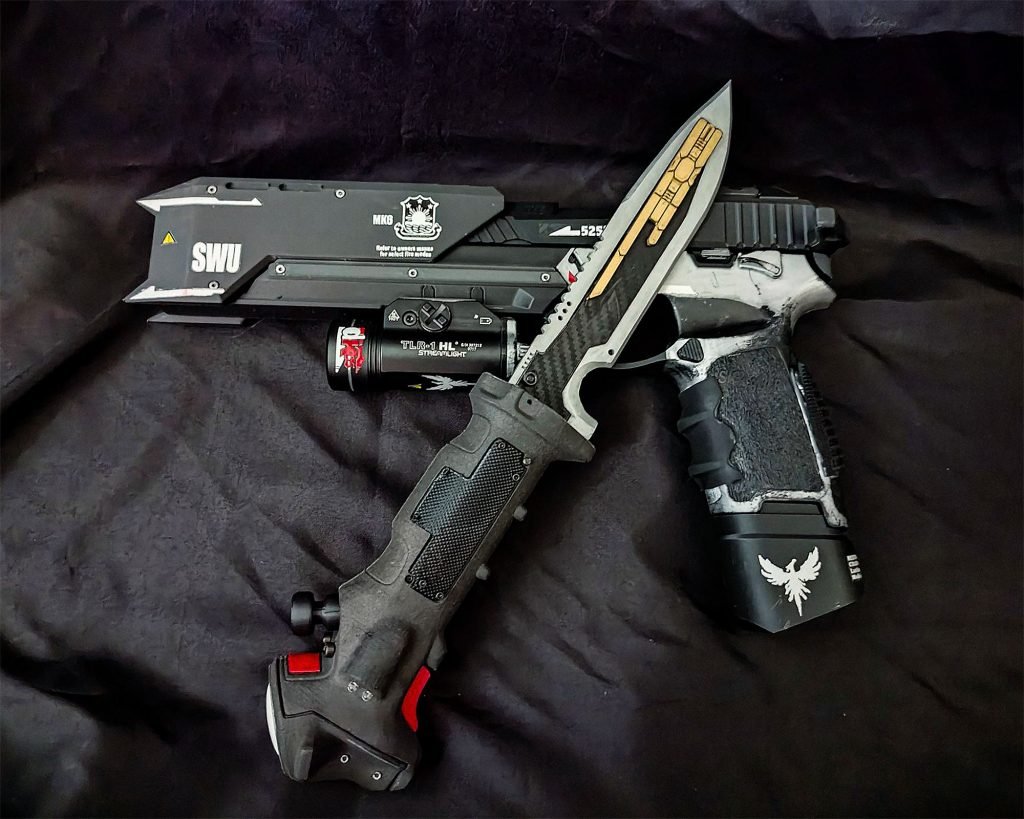 MK6 Smart Pistol-APEX Legends&Titanfall video game Weapon Replica props | 3D printing 1:1 real model