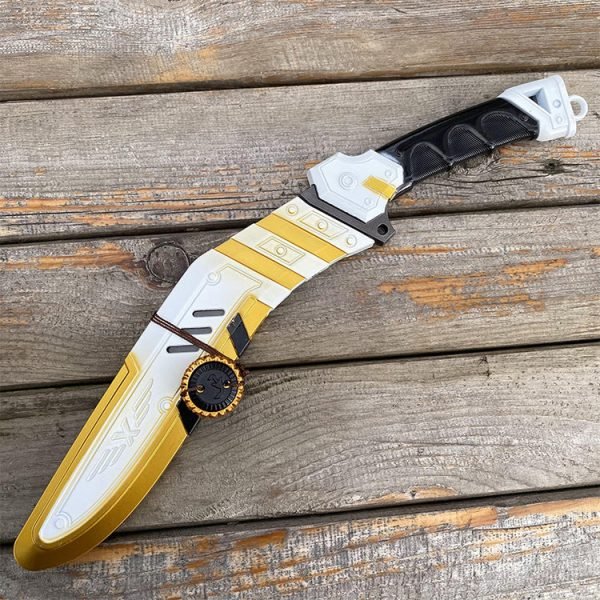 Bangalore Cold Steel Dagger-Apex Legends Heirloom - Game Weapon Replica Luminous Neon Yellow