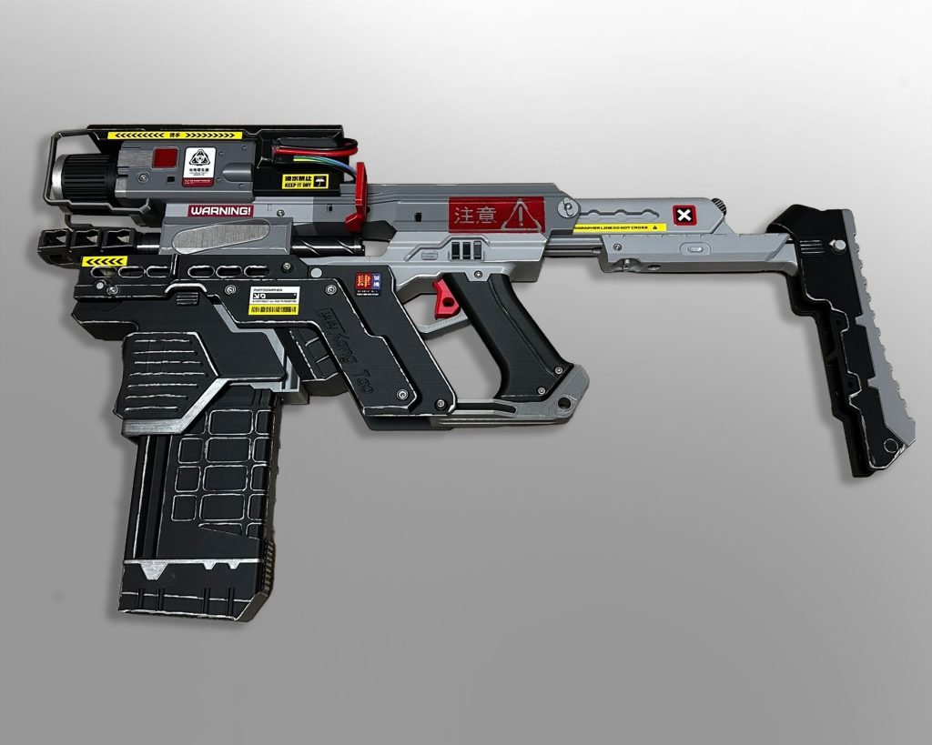 Smart Submachine Gun-Cyberpunk 2077’s video game Weapon Replica props | 3D printing 1:1 real model