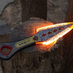 Kunai-melee throwing weapon Replica-Apex Legends Heirloom – Resin Luminous Neon Yellow