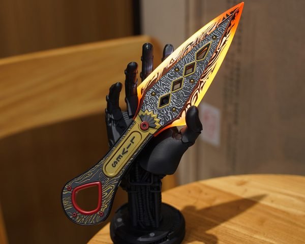 Kunai-melee throwing weapon Replica-Apex Legends Heirloom – Resin Luminous Neon Yellow