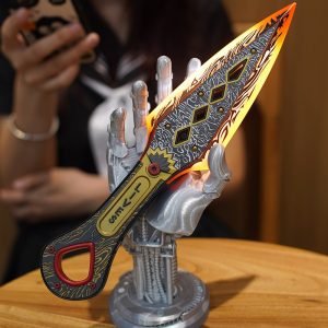 Kunai-melee throwing weapon Replica-Apex Legends Heirloom – Resin Luminous Neon Yellow