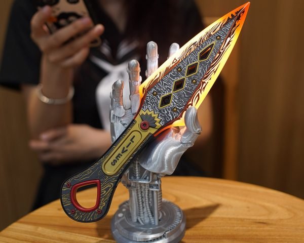 Kunai-melee throwing weapon Replica-Apex Legends Heirloom – Resin Luminous Neon Yellow