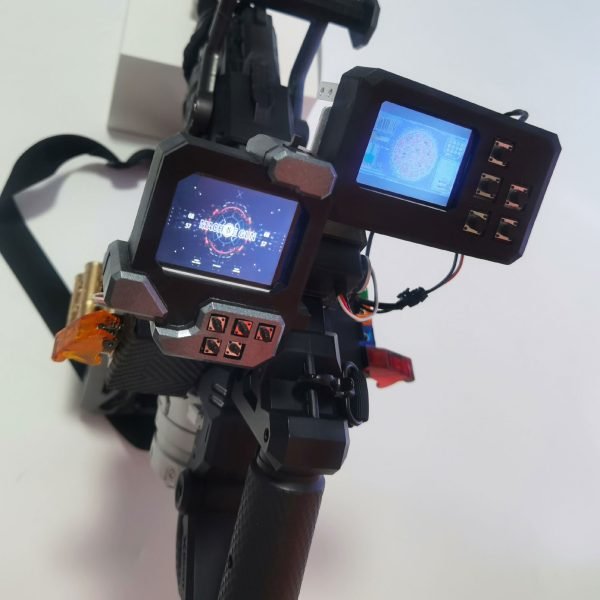 Gatling Gun-Revamp Version-Cyberpunk 2077’s video game Weapon Replica props | 3D printing 1:1 real model