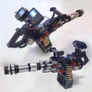 Gatling Gun-Revamp Version-Cyberpunk 2077’s video game Weapon Replica props | 3D printing 1:1 real model
