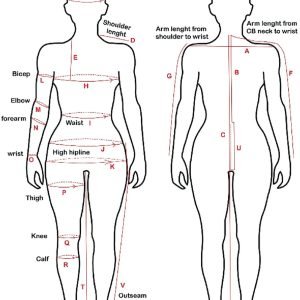 men measuring guide illustration with top of hip
