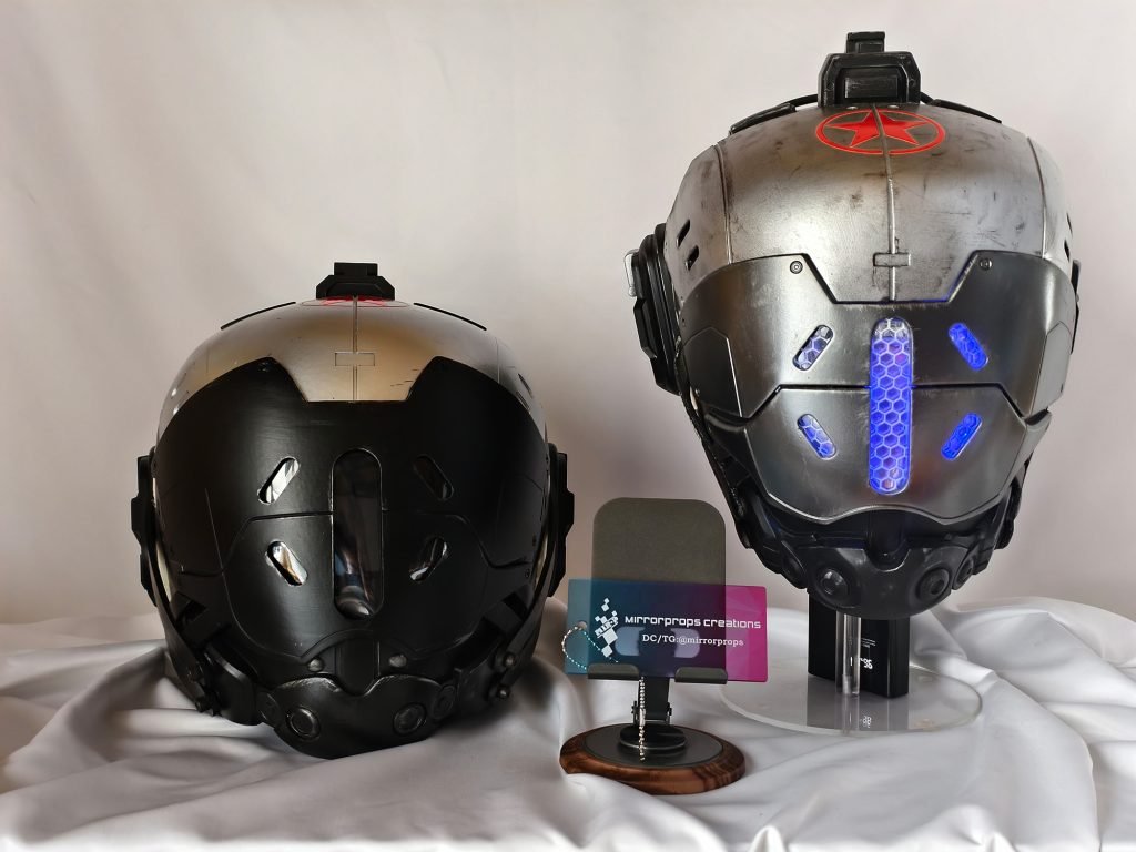 Kane Pilot Helmet + Full Set of Cosplay Full Body Decoration 1:1 Props, Titanfall 2