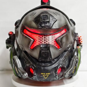 Davis Pilot Helmet from Titanfall 2 + Full Set of Cosplay Full Body Decoration 1:1 Props