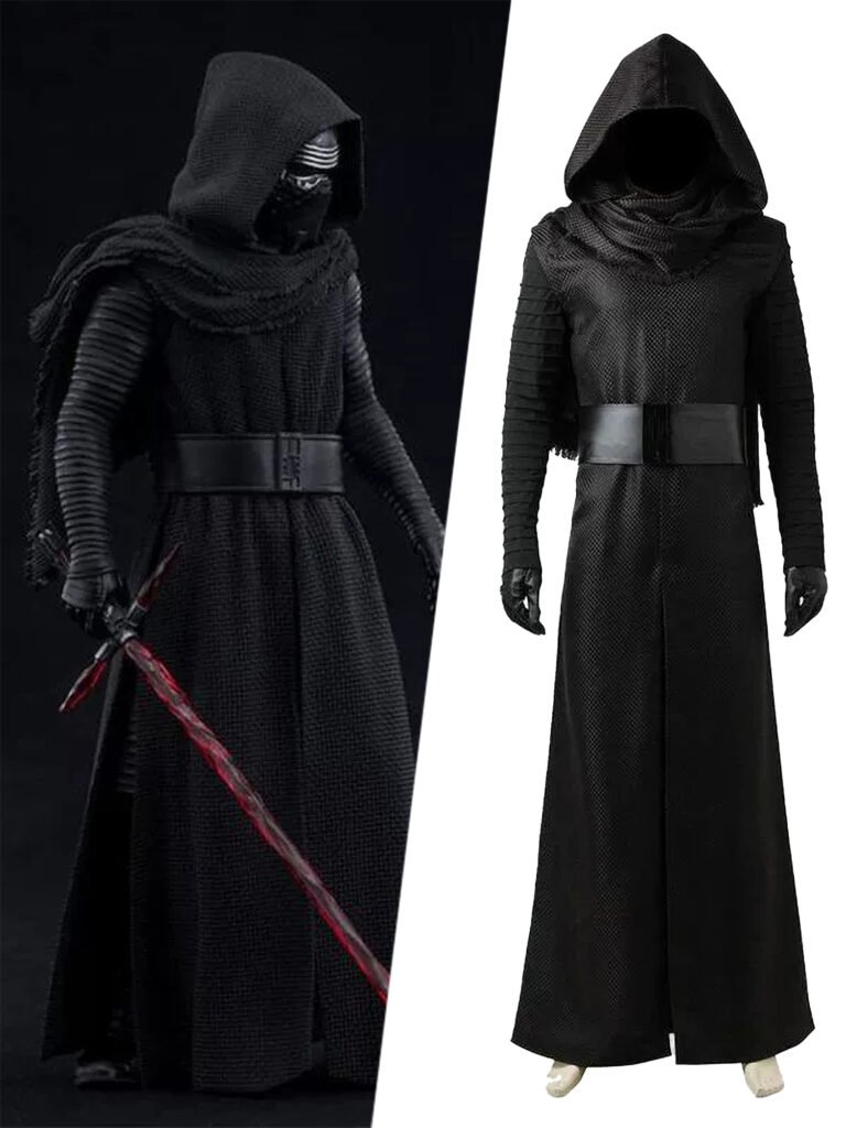 Kylo Ren Cosplay helmet and clothing sets | From Star Wars: The Force Awakens
