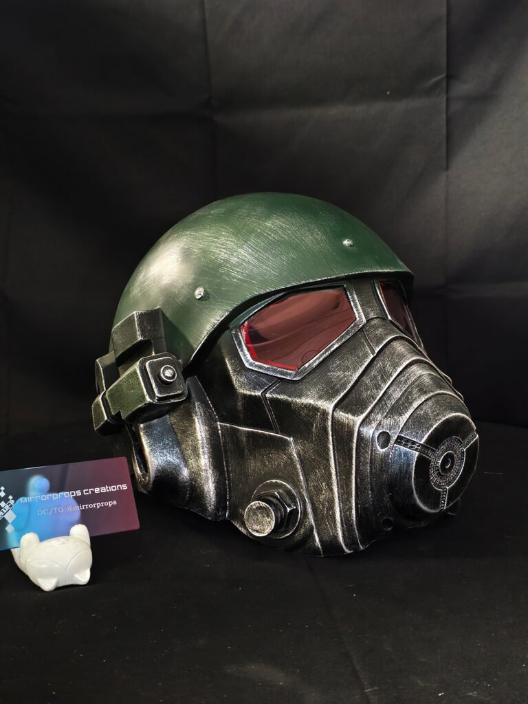 NCR Veteran Ranger Cosplay Helmet | From Fallout Series | 1:1 High-Strength Resin Replica