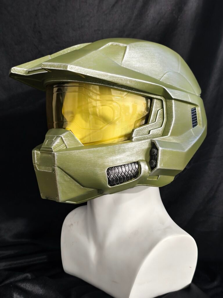 Halo Infinite Master Chief Cosplay Helmet | From Halo Series | 1:1 High-Strength Resin Replica