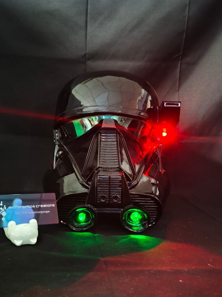Imperial Death Trooper Cosplay Helmet | From Star Wars: Rogue One | 1:1 High-Strength Resin Replica
