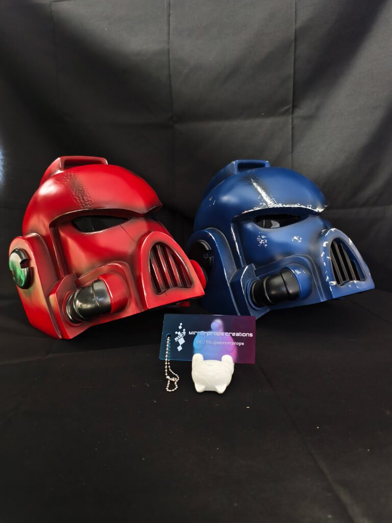 Titus Cosplay Helmet | From Warhammer 40K | 1:1 High-Strength Resin Replica